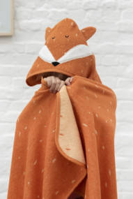 Poncho Bambino volpe